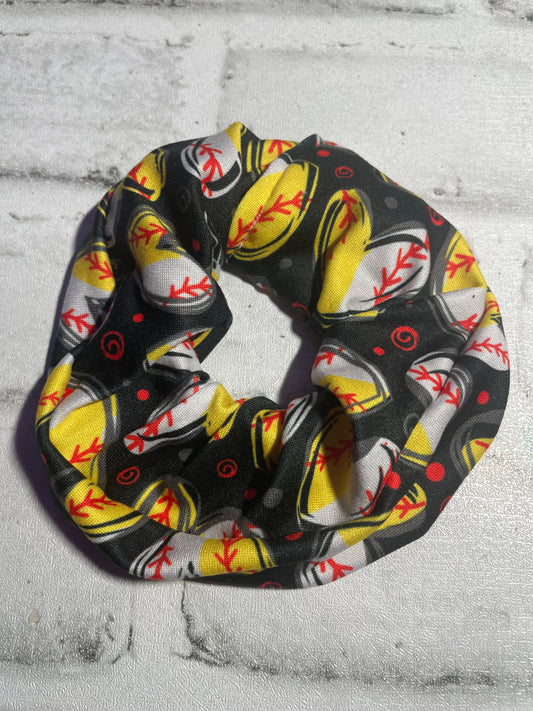 Baseball/softball scrunchies🧡