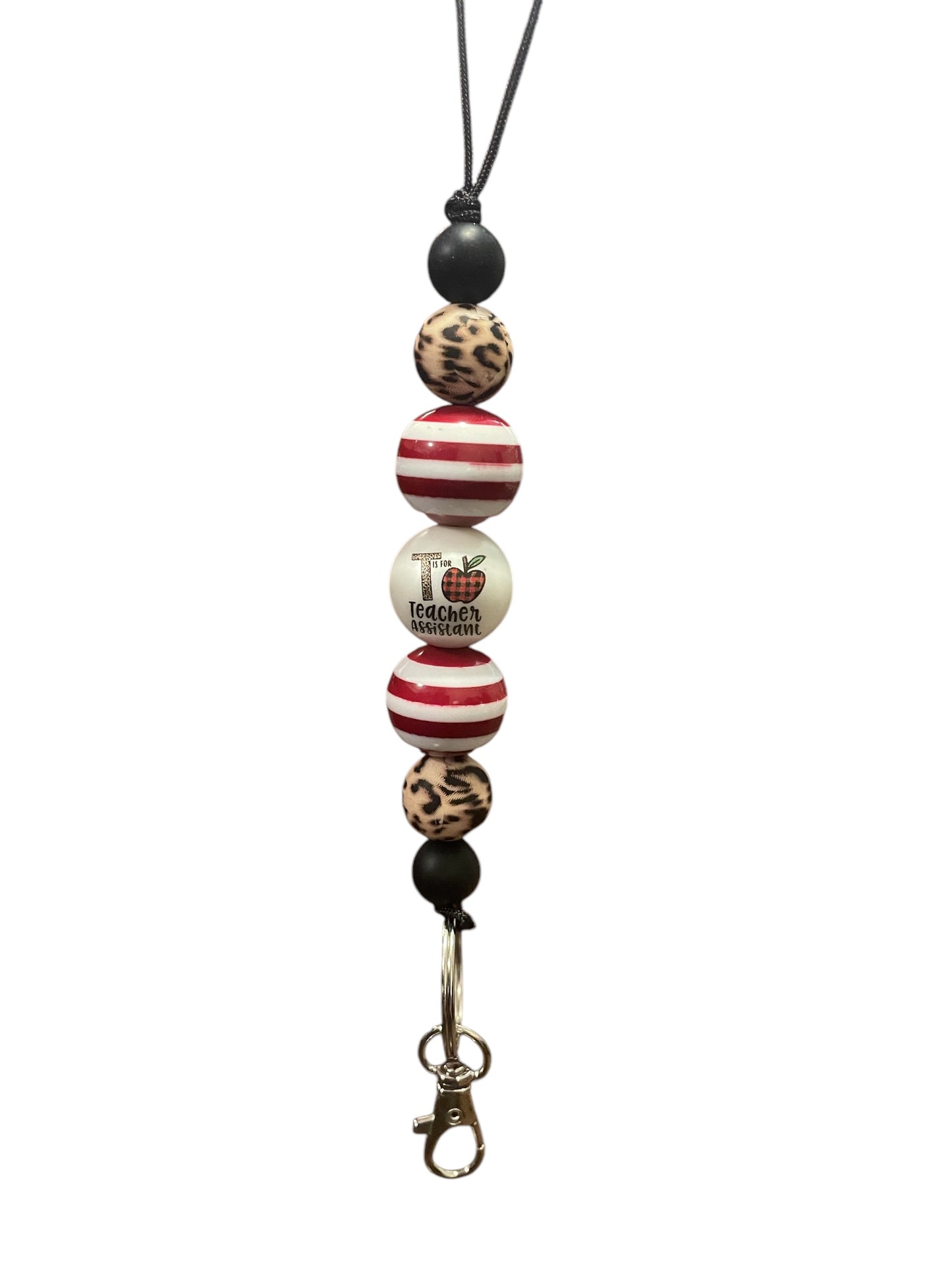 Teacher assistant lanyard