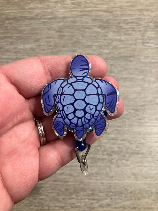 Turtle badge reel