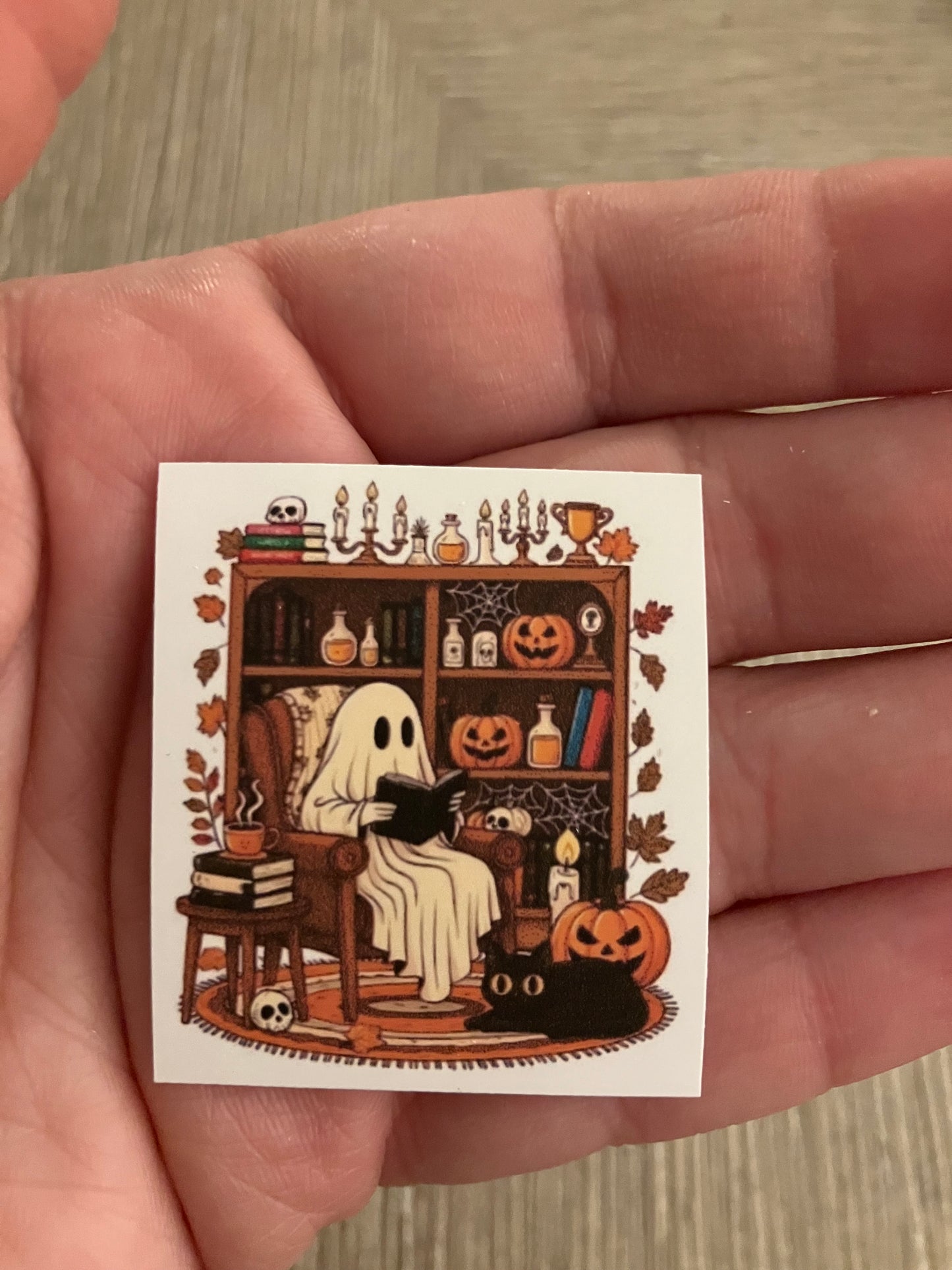 Ghost library stickers
