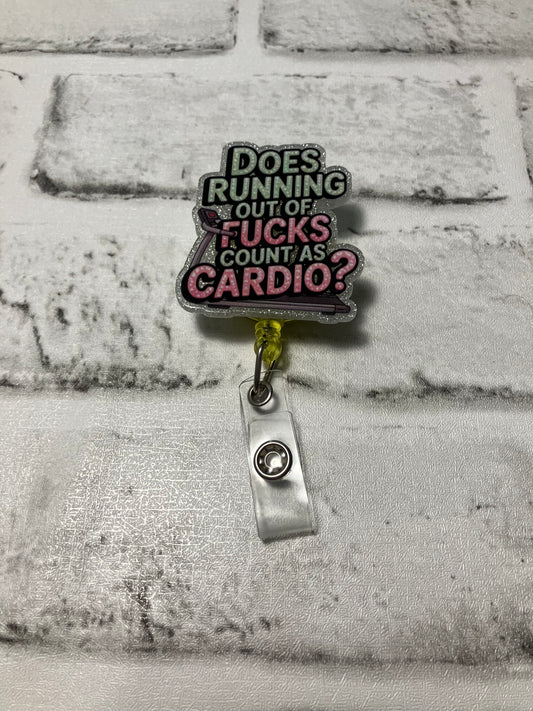 Does running out of f*cks count as cardio?