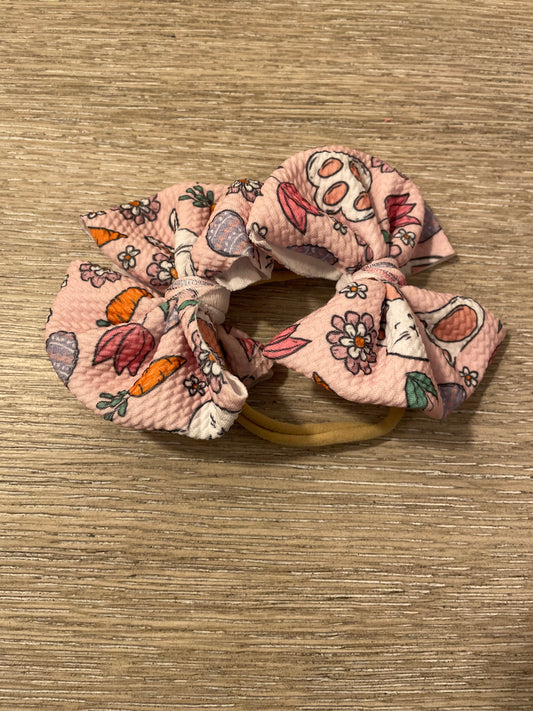 Double bunny flower nylon