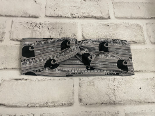 Stripe workwear adult headbands