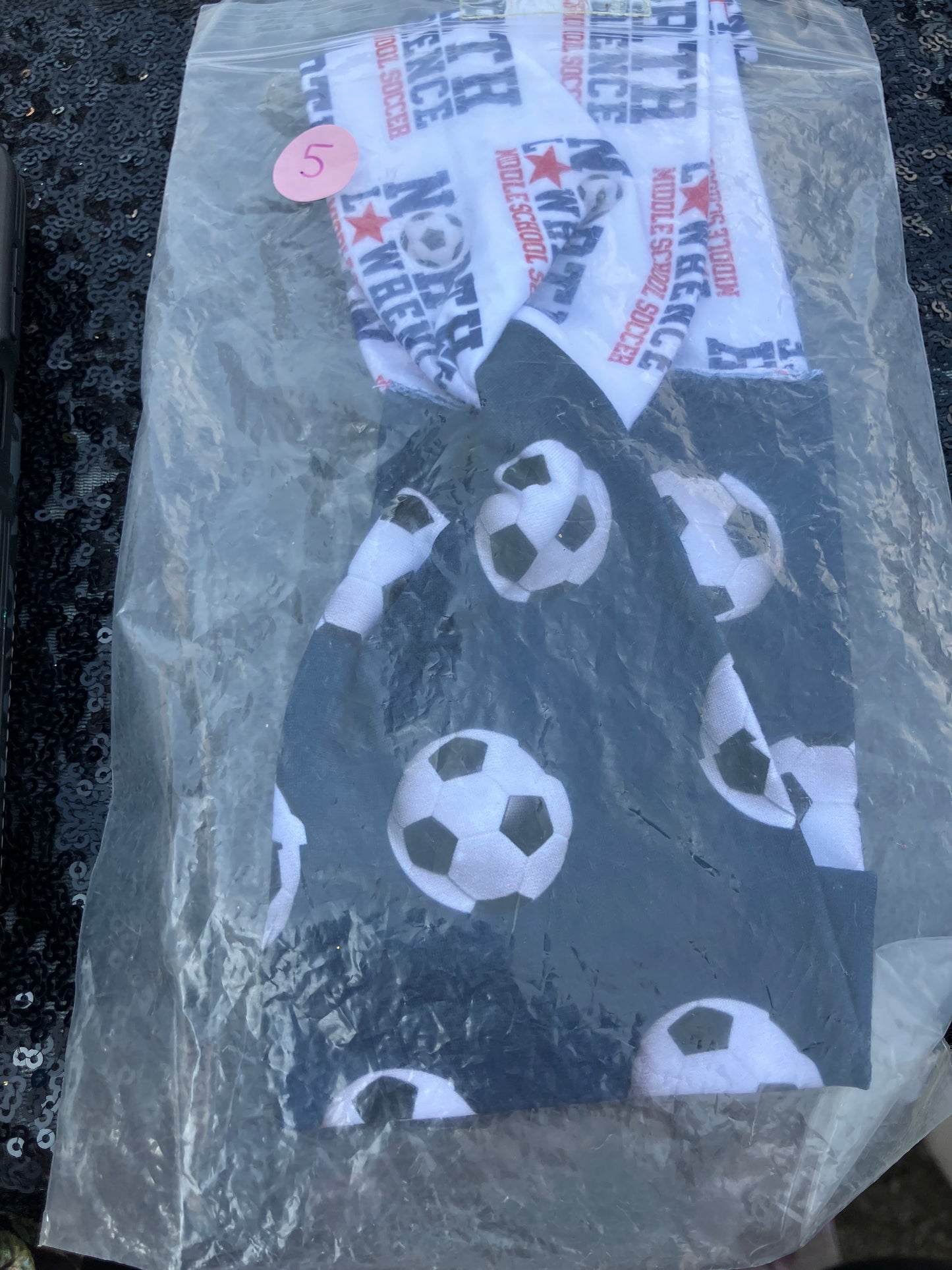 Bedford soccer child headbands