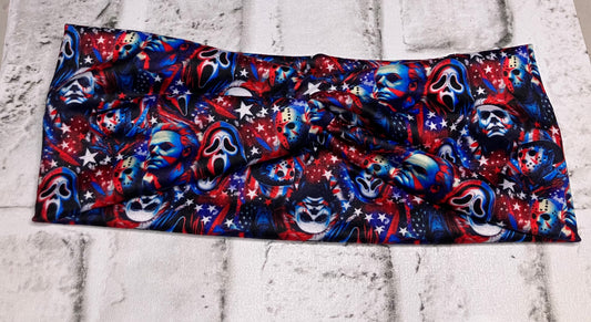 Patriotic horror guys child headbands