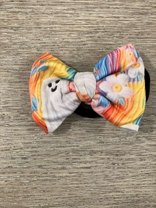 Pastel ghost nylon bows