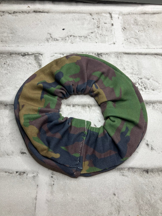 Camo scrunchies