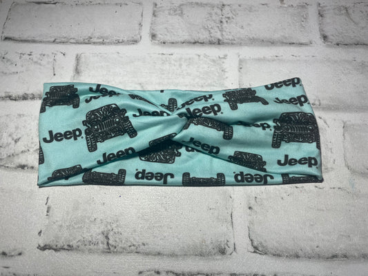 Teal offroad adult headbands💚