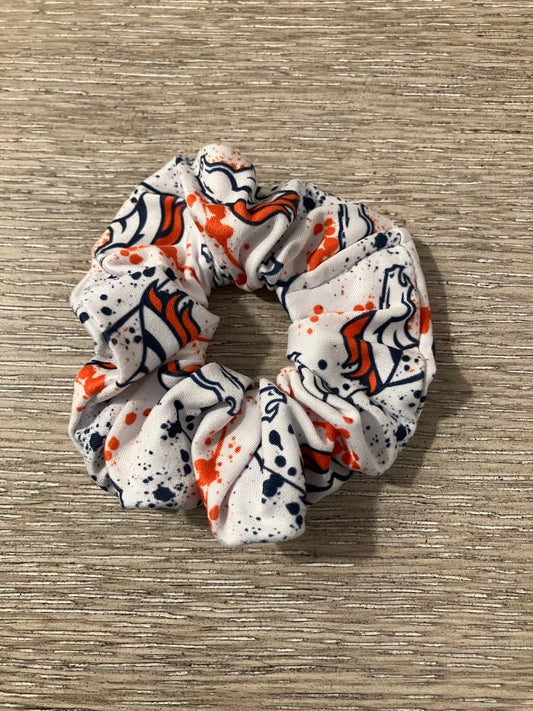 Denver football scrunchies