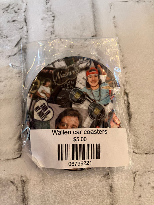 Wallen car coasters