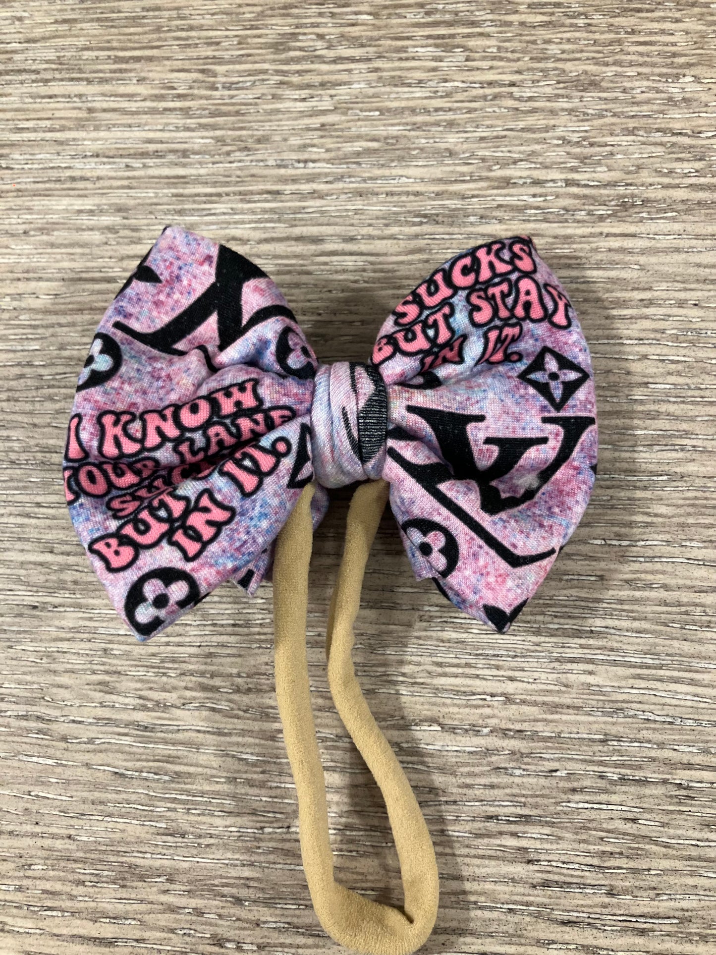 I know your lane sucks nylon bow
