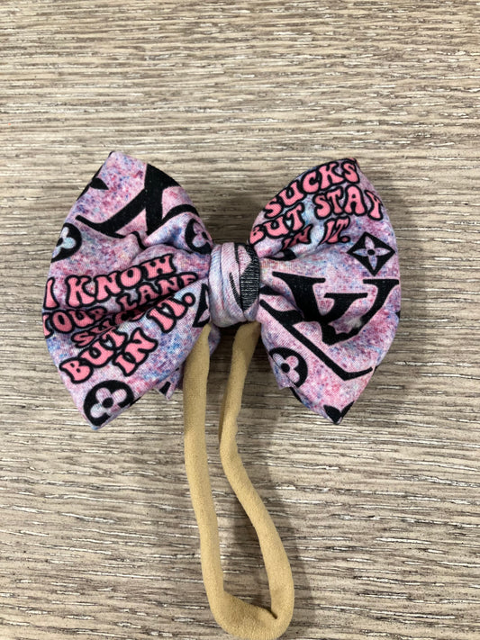 I know your lane sucks nylon bow