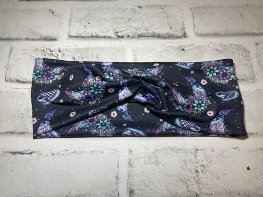 Purple/blue moon shoes child💚