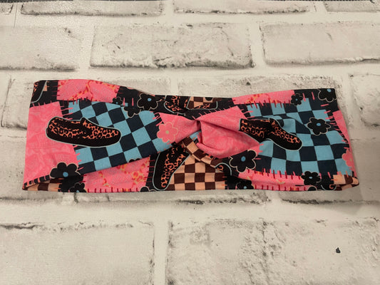Cheetah shoes adult headbands