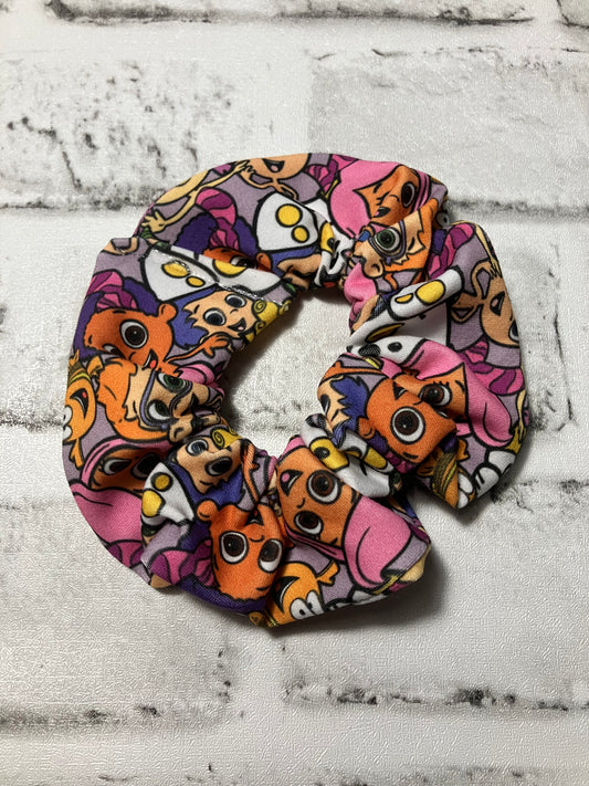 Guppies bubbles scrunchies