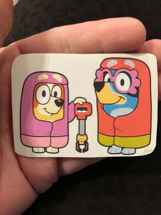 Grannies dogs stickers