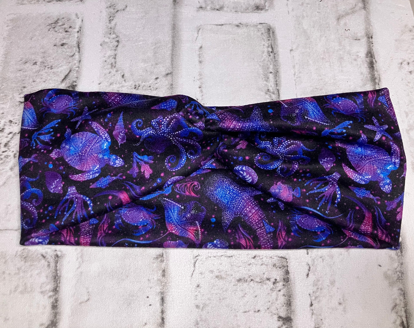Purple ocean child headbands