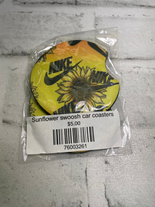 Sunflower swoosh car 💜