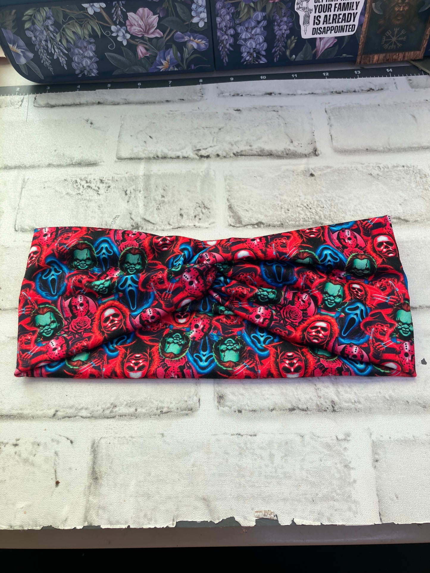 Bright horror  adult headbands