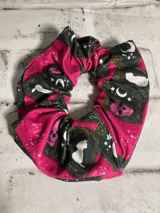 Pink tarot scrunchies