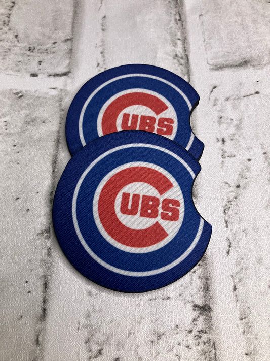 Chicago baseball car coasters