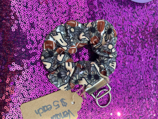 Boilermaker scrunchie keychains🧡