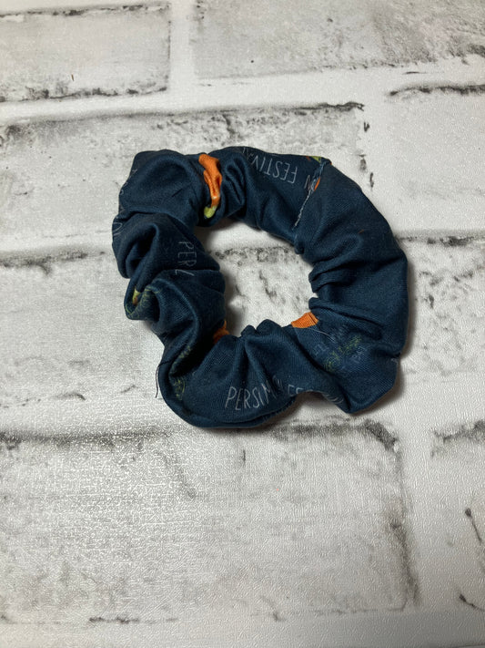 Persimmon festival scrunchies