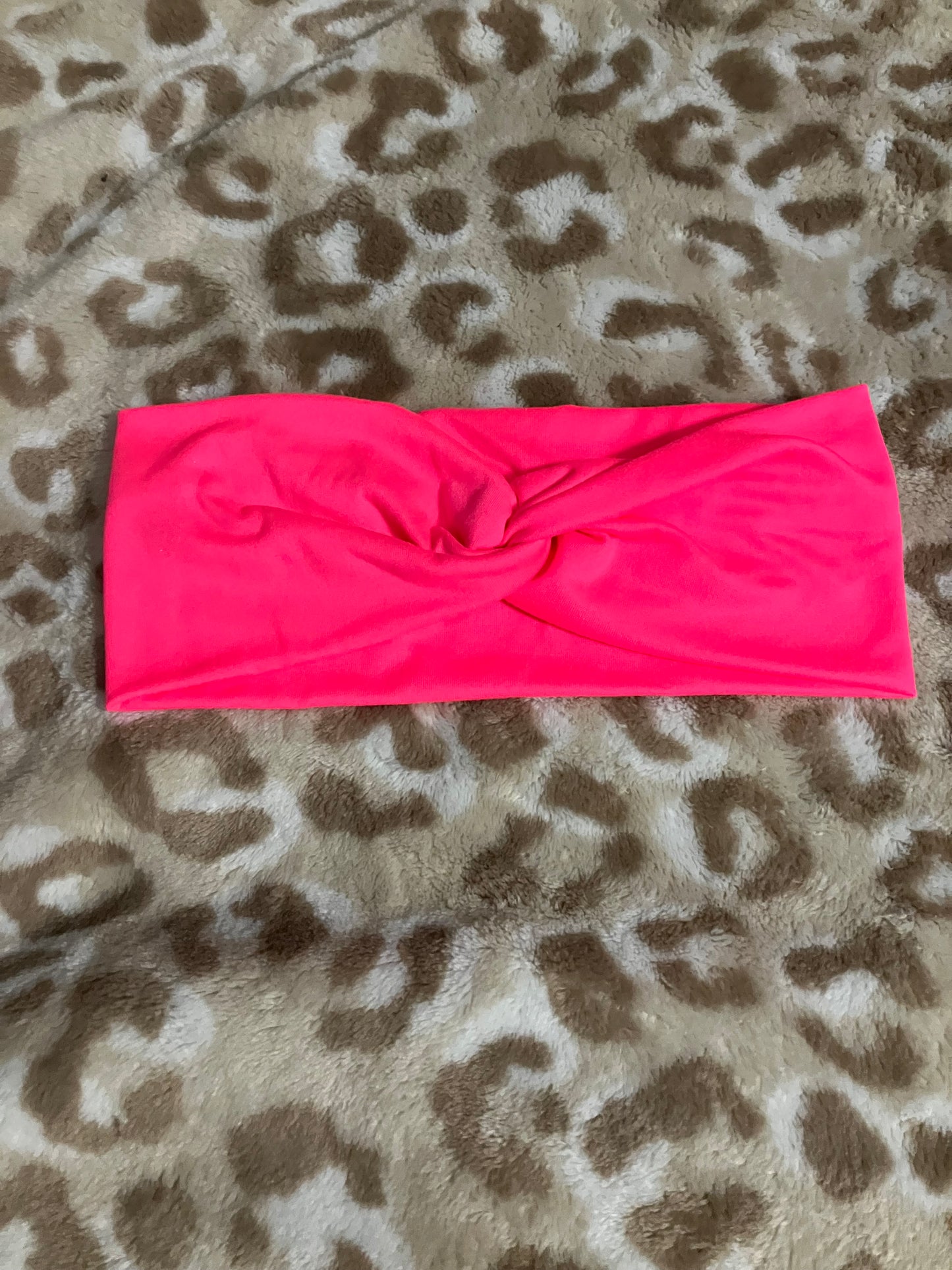 Hot pink child headbands