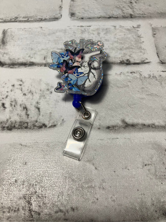 Heart badge reels