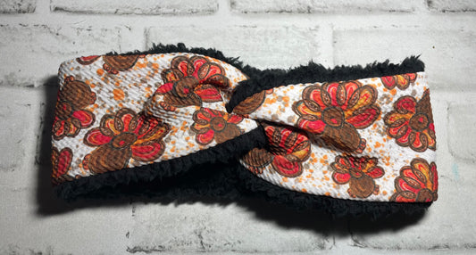 Turkey child ear warmer💜!