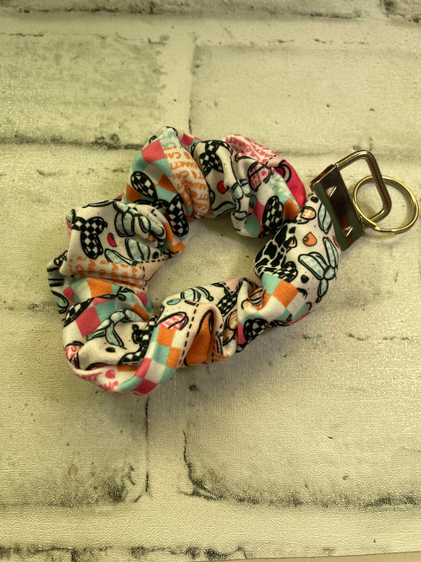 Balloon animal workwear scrunchie keychains