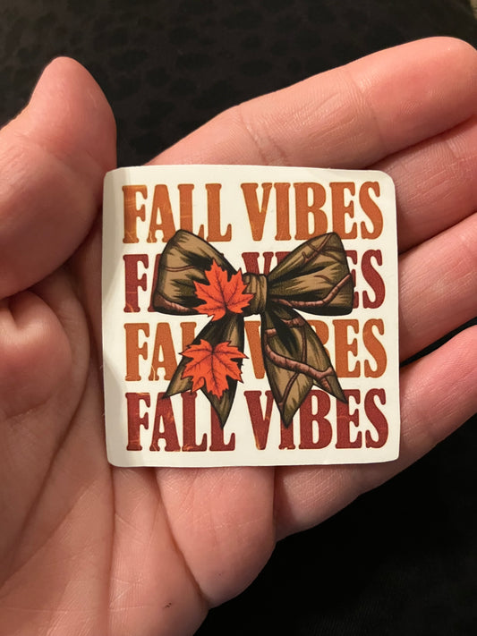 Fall vibes stickers