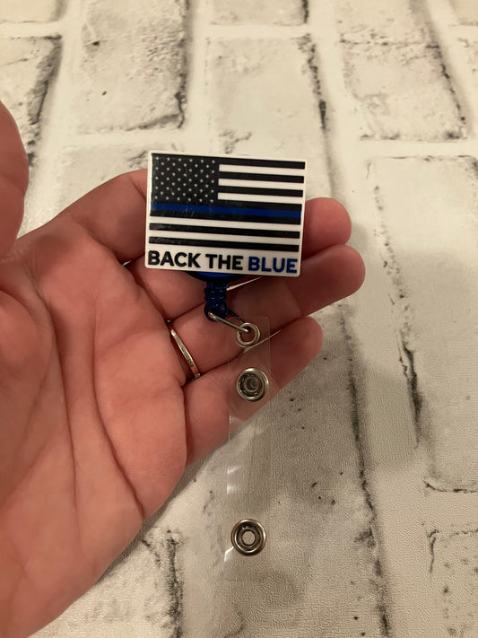 Back the blue badge reels