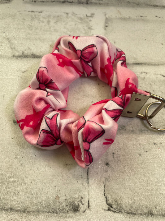 Ballerina scrunchie keychain