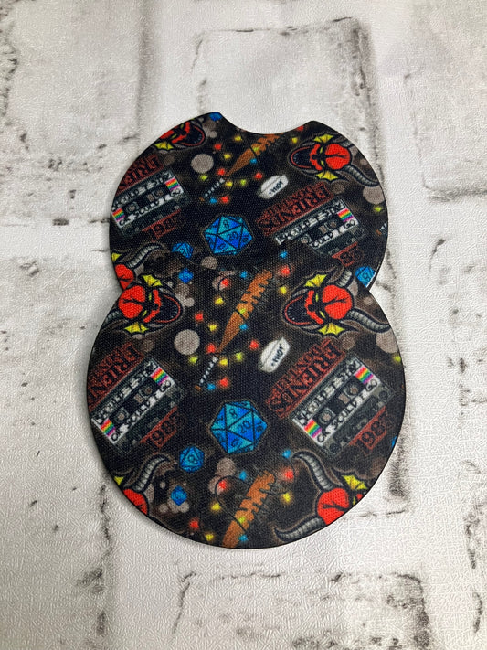 Hellfire car coasters