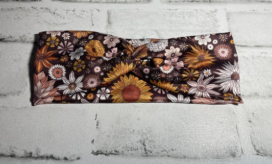 Fall floral child headbands