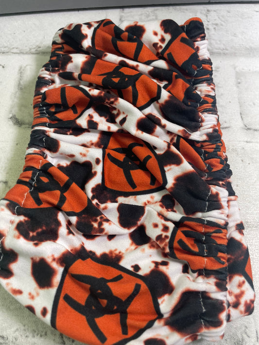 Blue collar steering wheel cover