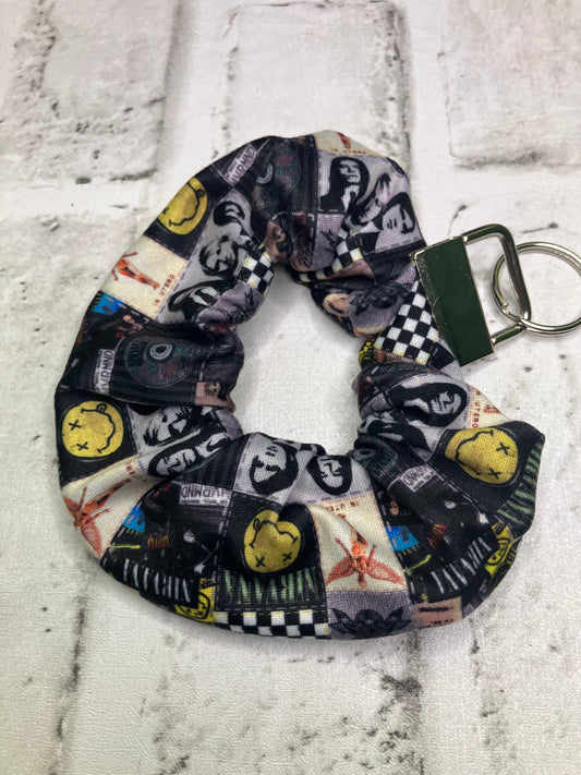 Nirvana scrunchie keychain
