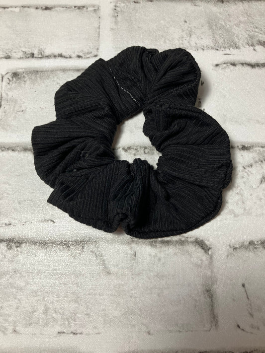 Black scrunchies