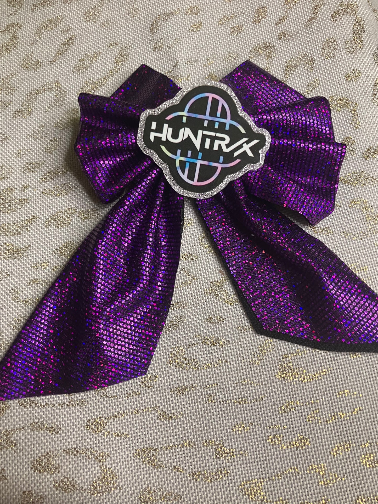 Huntrix purple sailor bow