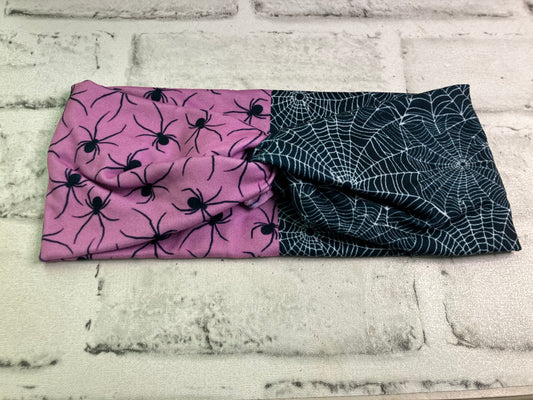 Spider web adult headbands