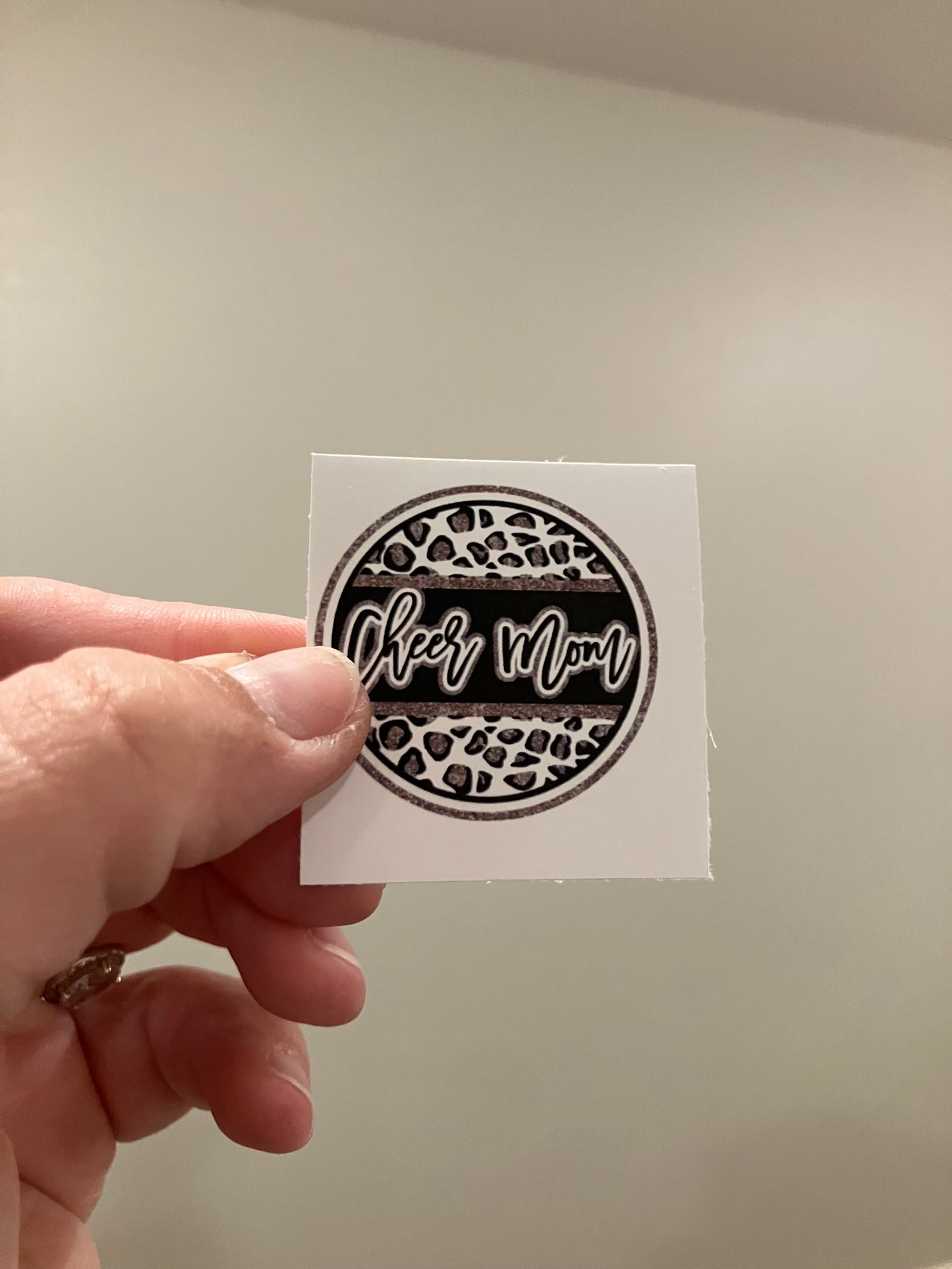Cheer mom stickers