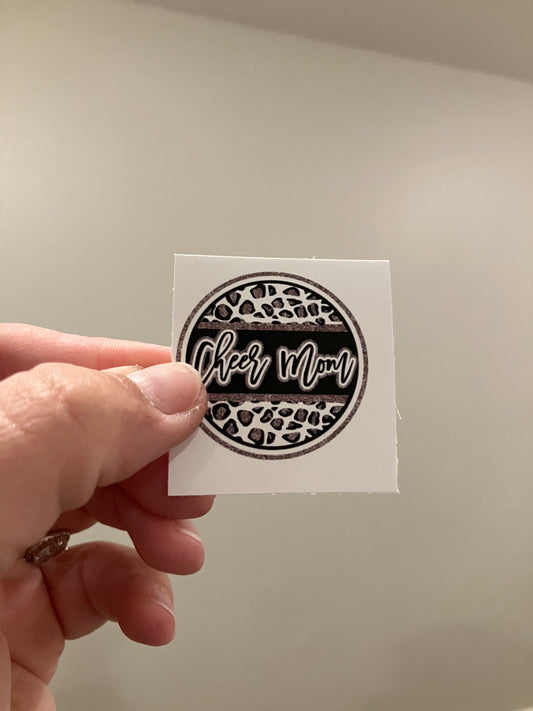 Cheer mom stickers