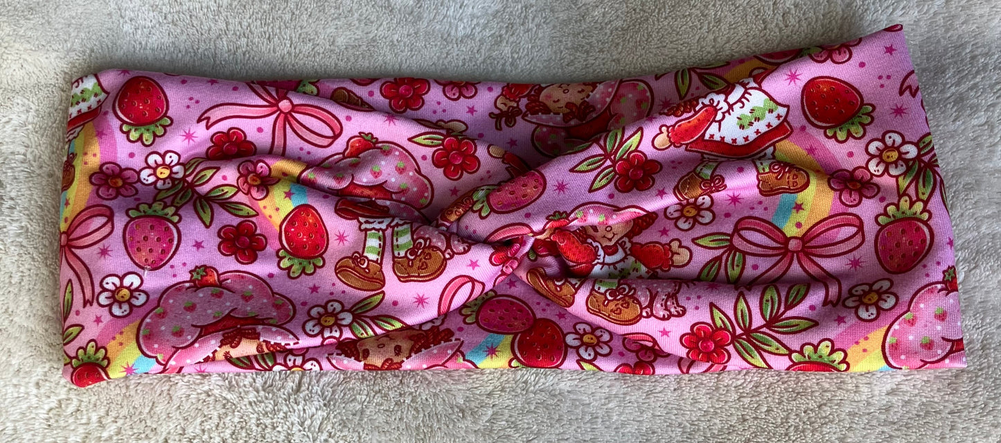 Strawberry adult headband adult