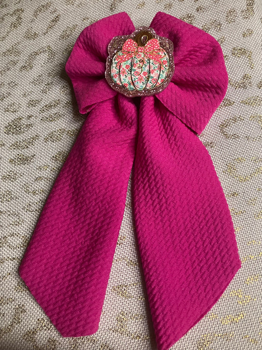 Pink pumpkins sailor bows