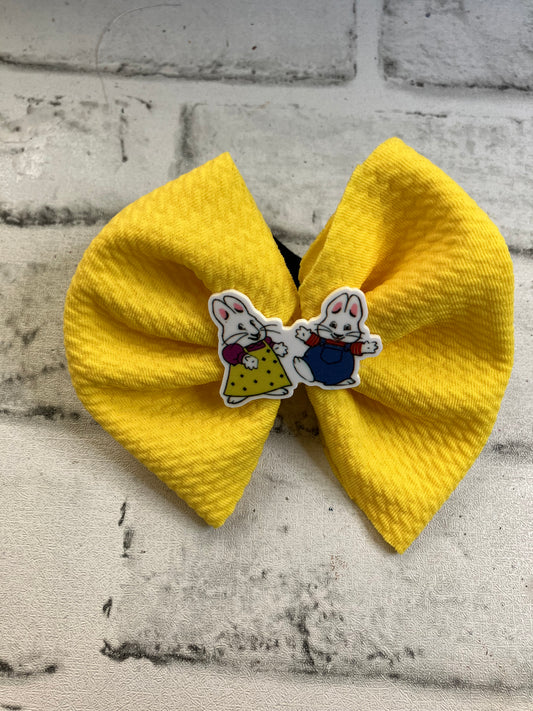 Peter rabbit nylon bows🧡