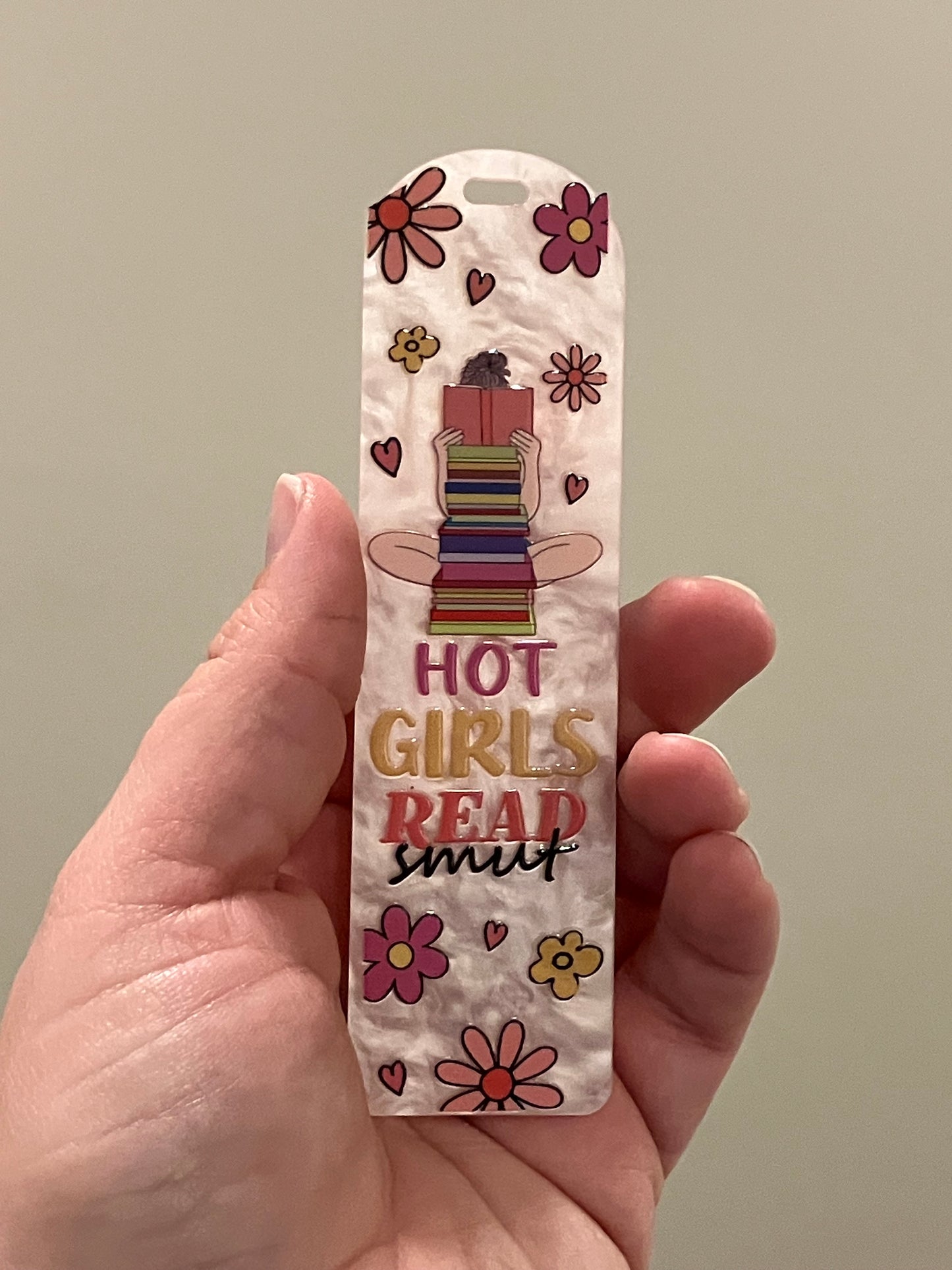 Hot girls read smut bookmark