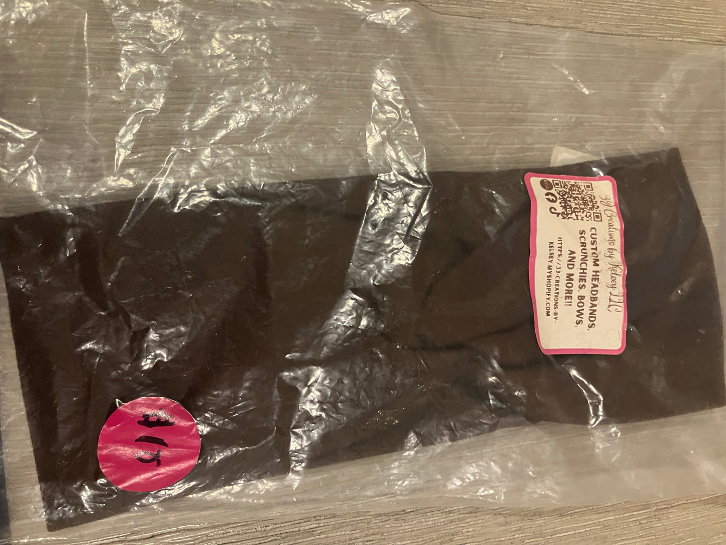 Chocolate child headband
