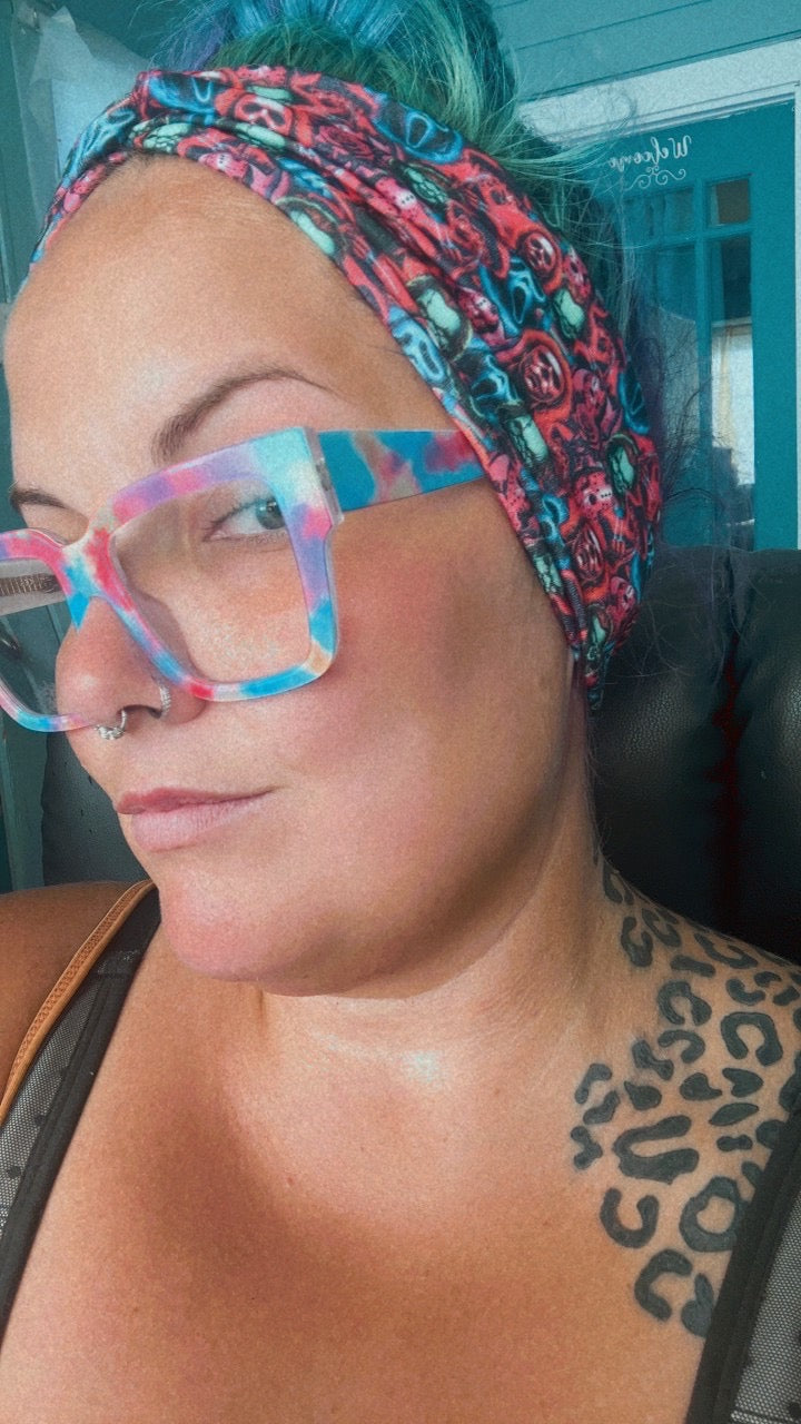 Bright horror  adult headbands