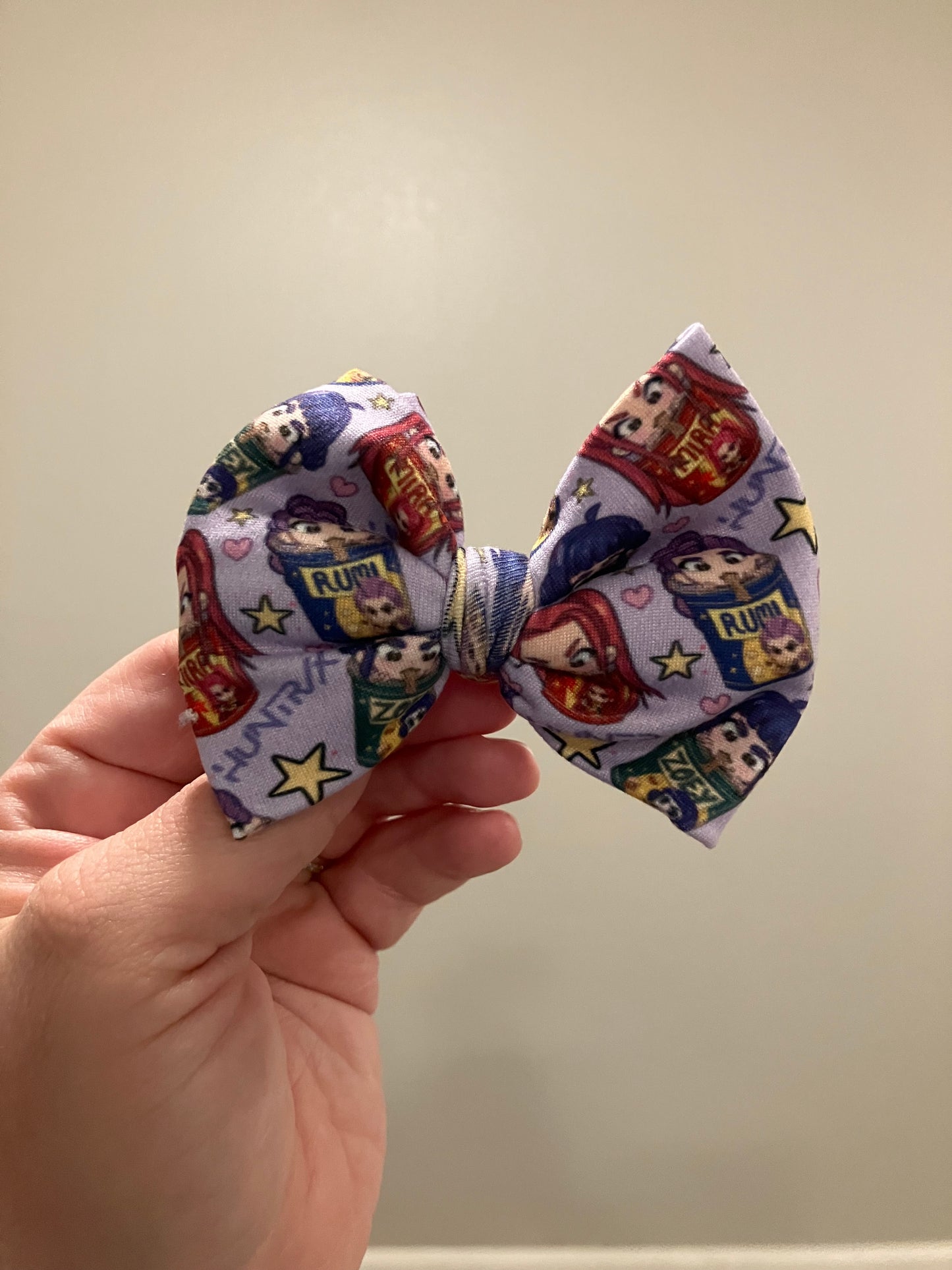 Ramen k pop nylon bows
